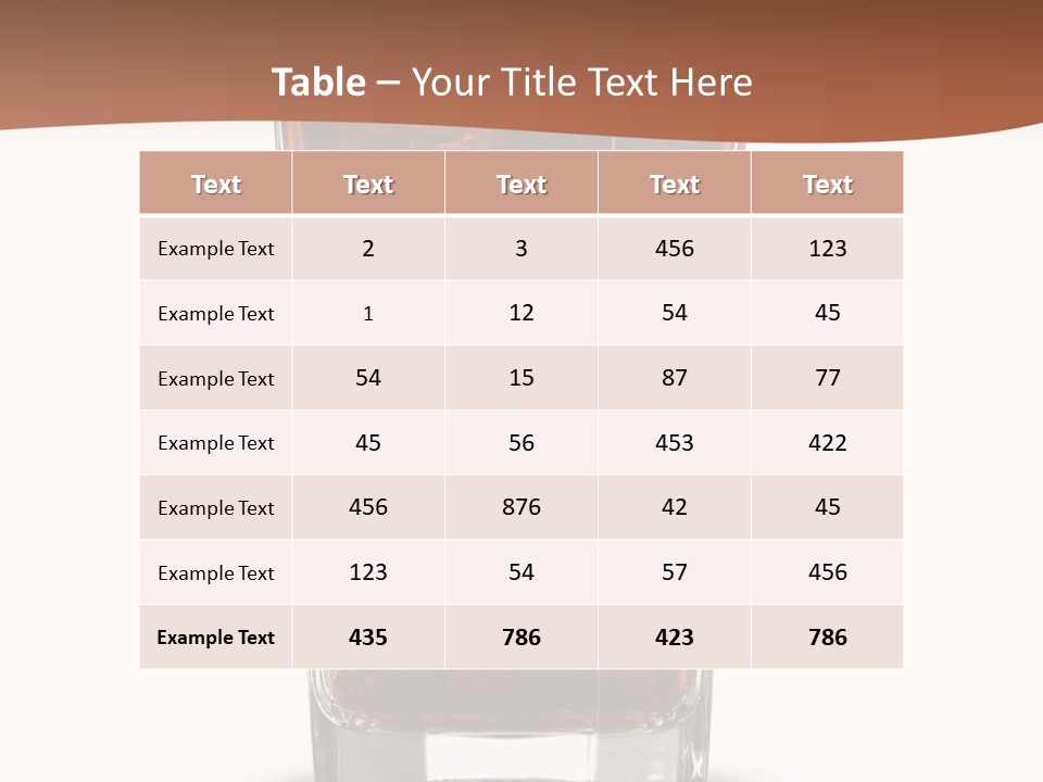 Cold Soda Alcohol PowerPoint Template