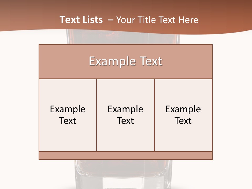 Cold Soda Alcohol PowerPoint Template