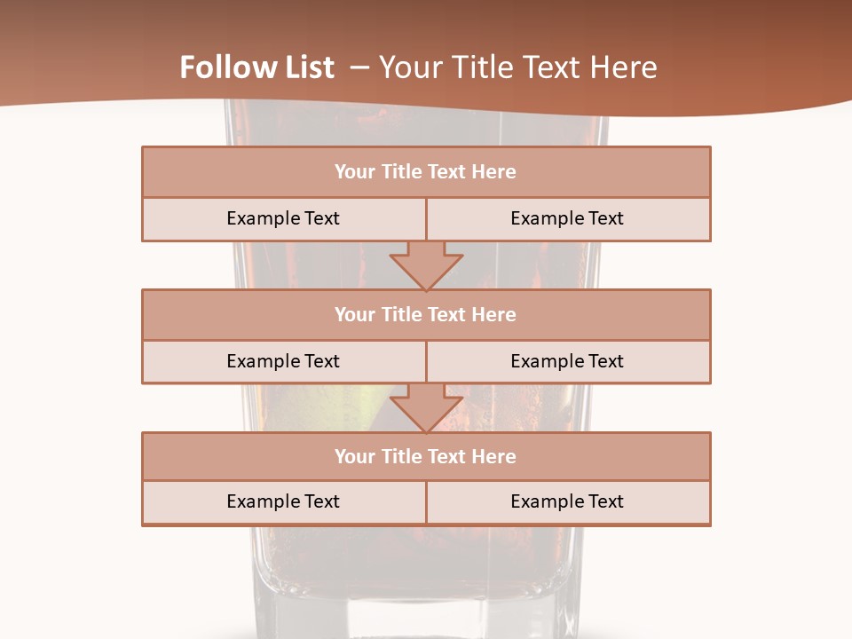 Cold Soda Alcohol PowerPoint Template