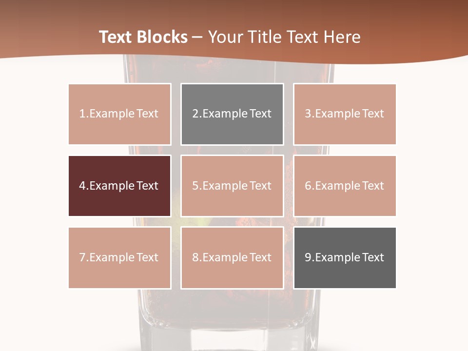 Cold Soda Alcohol PowerPoint Template