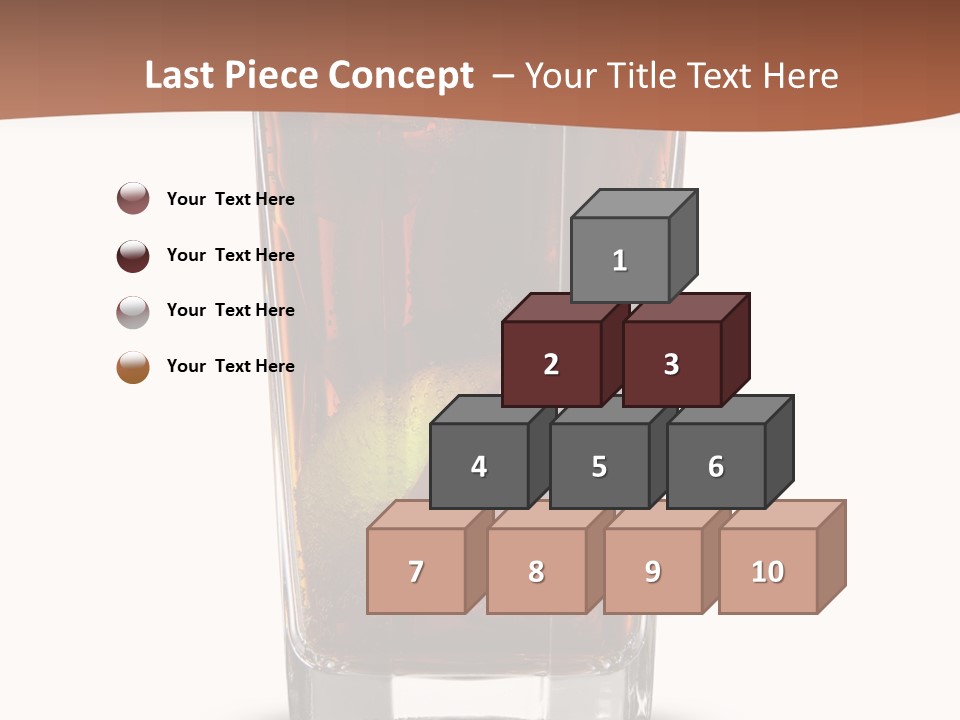 Cold Soda Alcohol PowerPoint Template