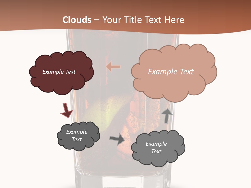 Cold Soda Alcohol PowerPoint Template