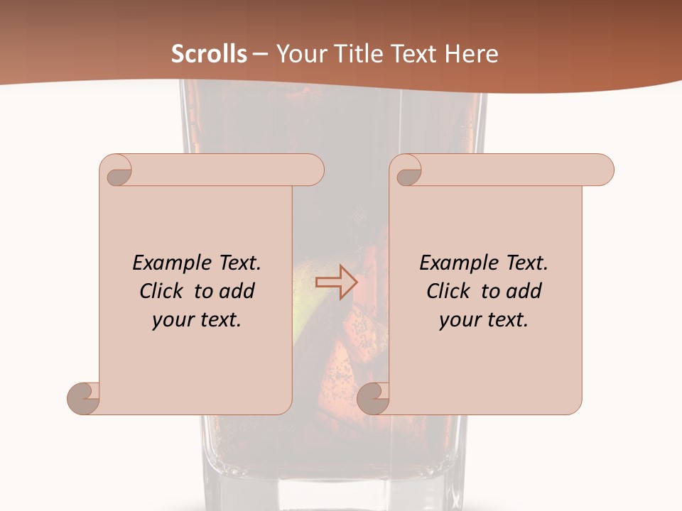 Cold Soda Alcohol PowerPoint Template