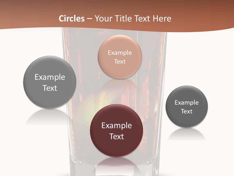 Cold Soda Alcohol PowerPoint Template