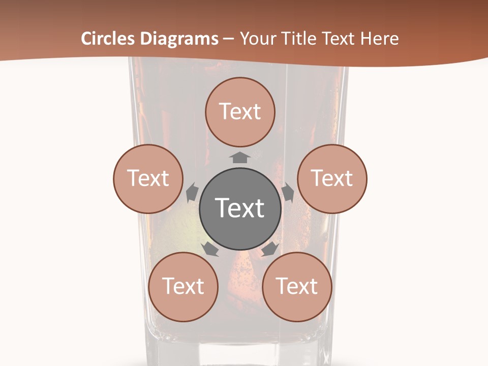 Cold Soda Alcohol PowerPoint Template