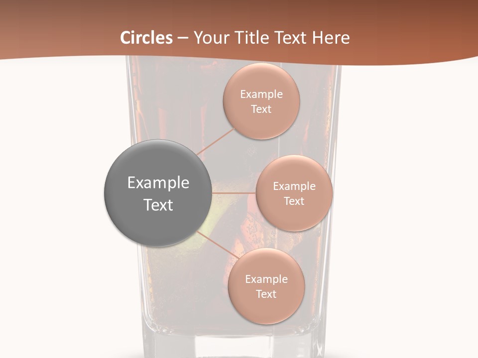 Cold Soda Alcohol PowerPoint Template