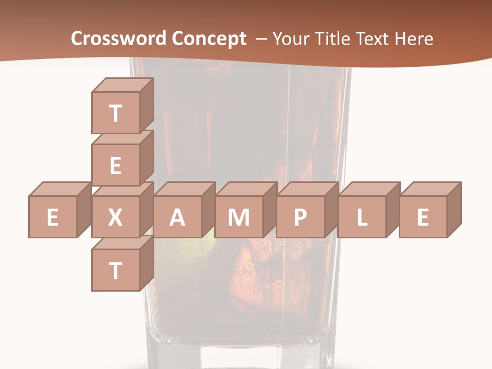 Cold Soda Alcohol PowerPoint Template