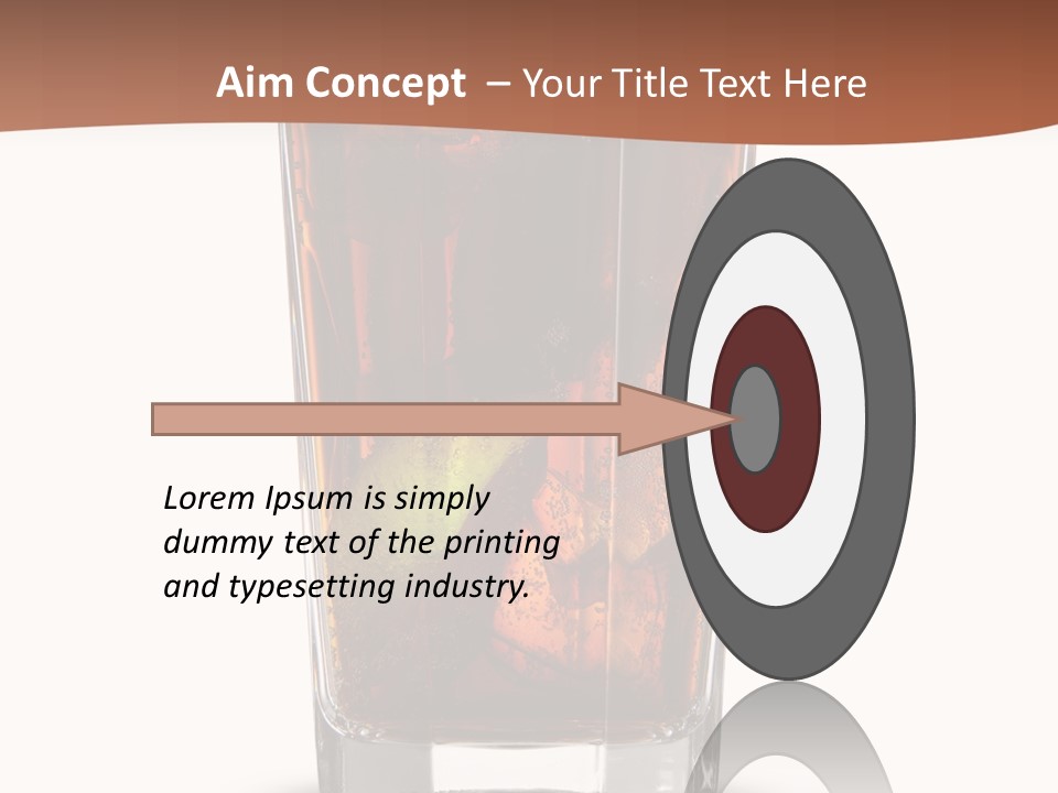 Cold Soda Alcohol PowerPoint Template