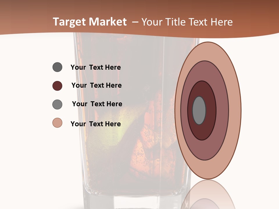 Cold Soda Alcohol PowerPoint Template