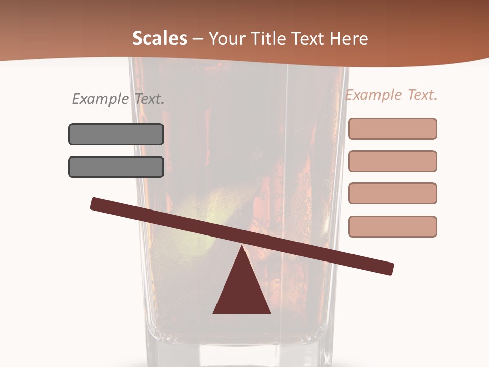 Cold Soda Alcohol PowerPoint Template