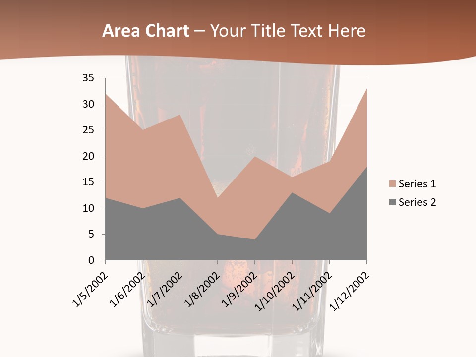 Cold Soda Alcohol PowerPoint Template