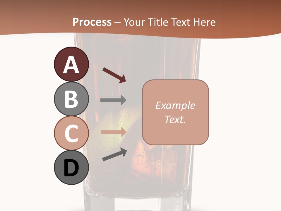 Cold Soda Alcohol PowerPoint Template