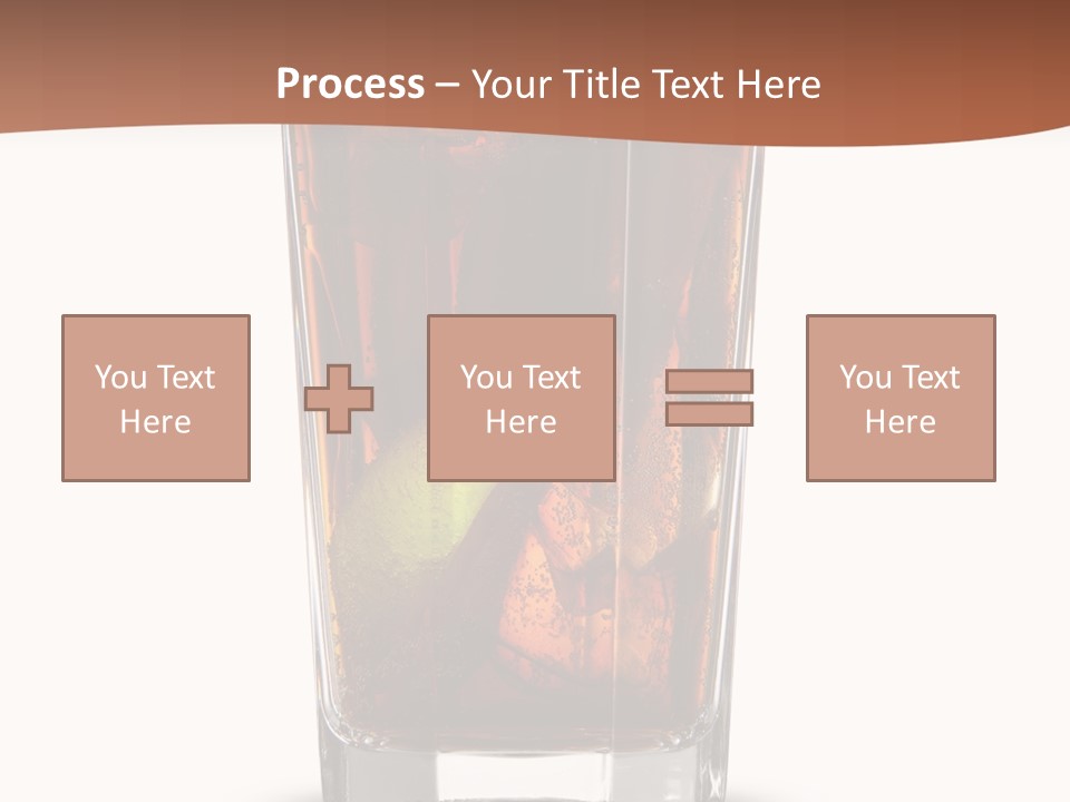 Cold Soda Alcohol PowerPoint Template