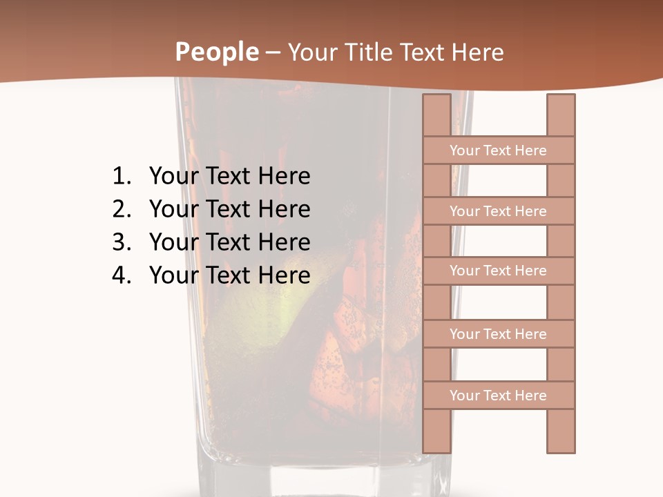 Cold Soda Alcohol PowerPoint Template