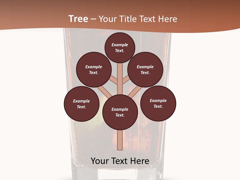 Cold Soda Alcohol PowerPoint Template