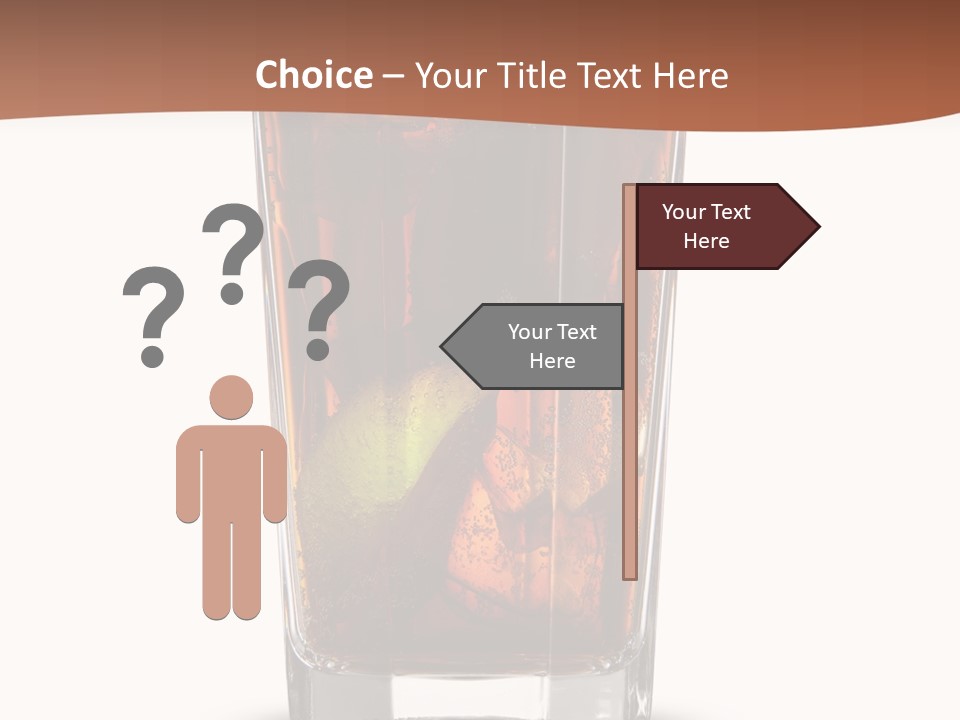 Cold Soda Alcohol PowerPoint Template