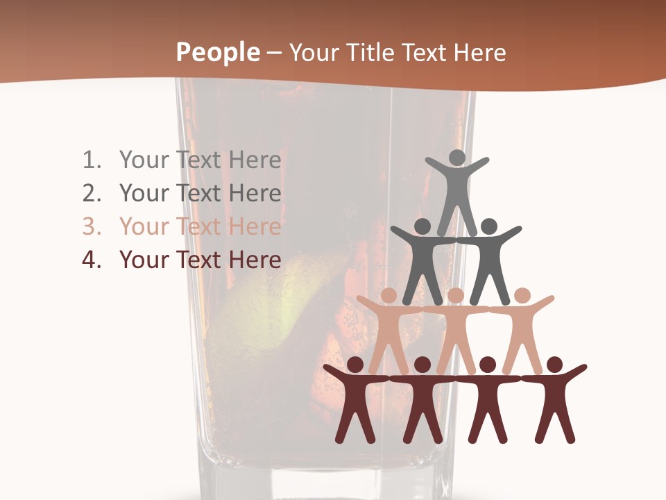 Cold Soda Alcohol PowerPoint Template