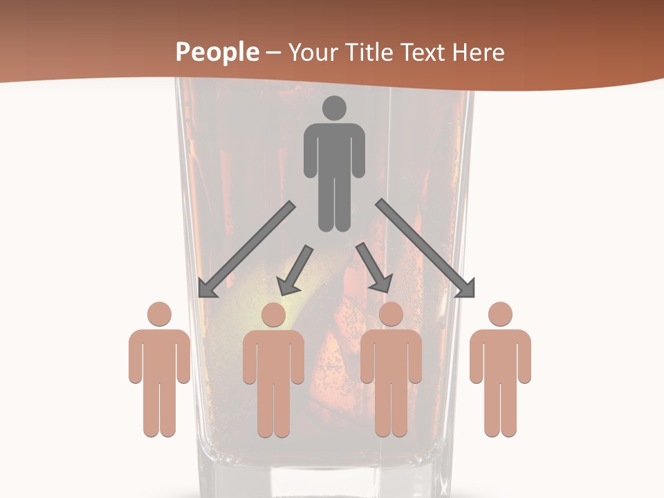 Cold Soda Alcohol PowerPoint Template