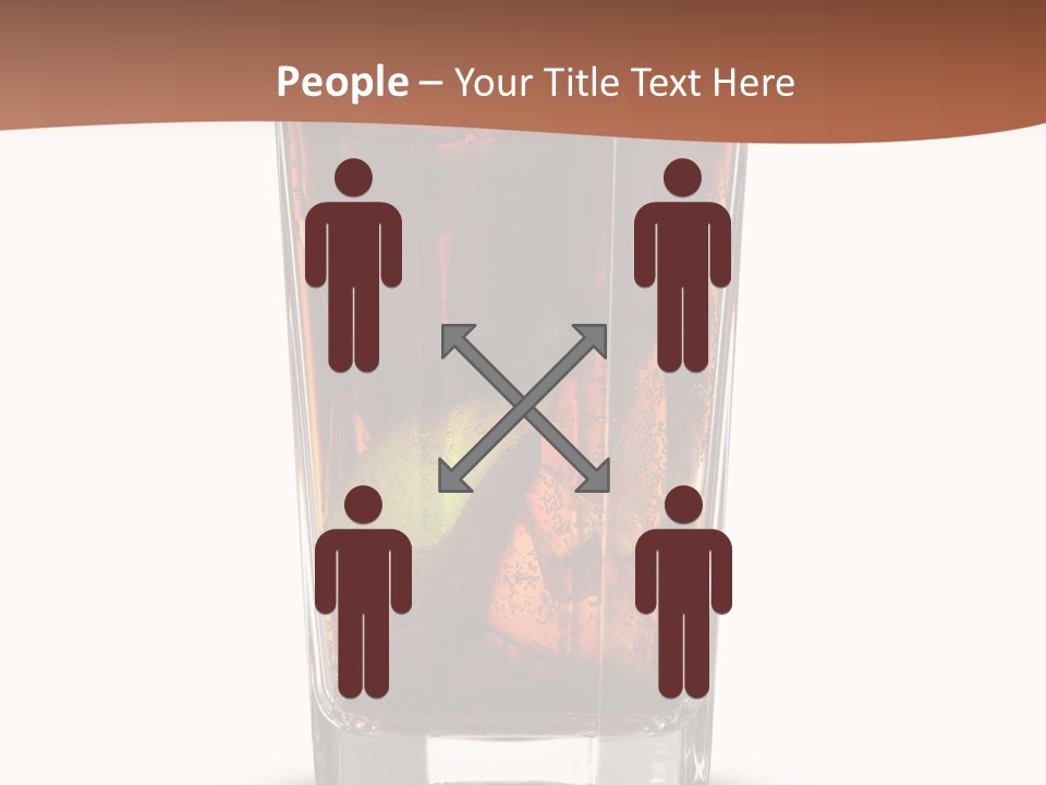 Cold Soda Alcohol PowerPoint Template