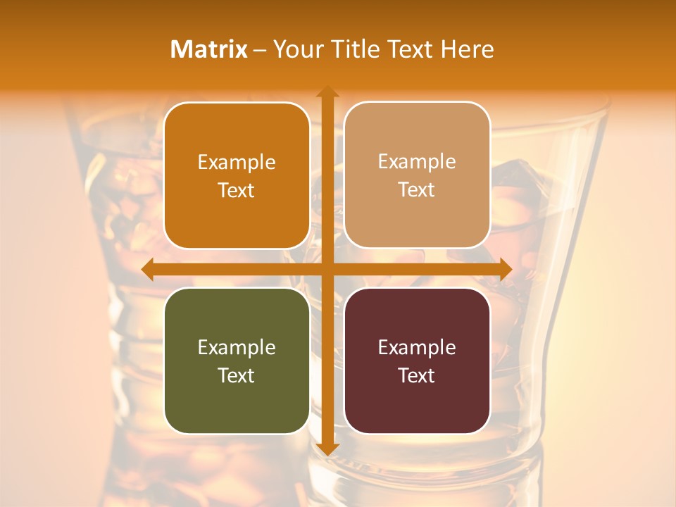 Drink Whiskey Alcohol PowerPoint Template