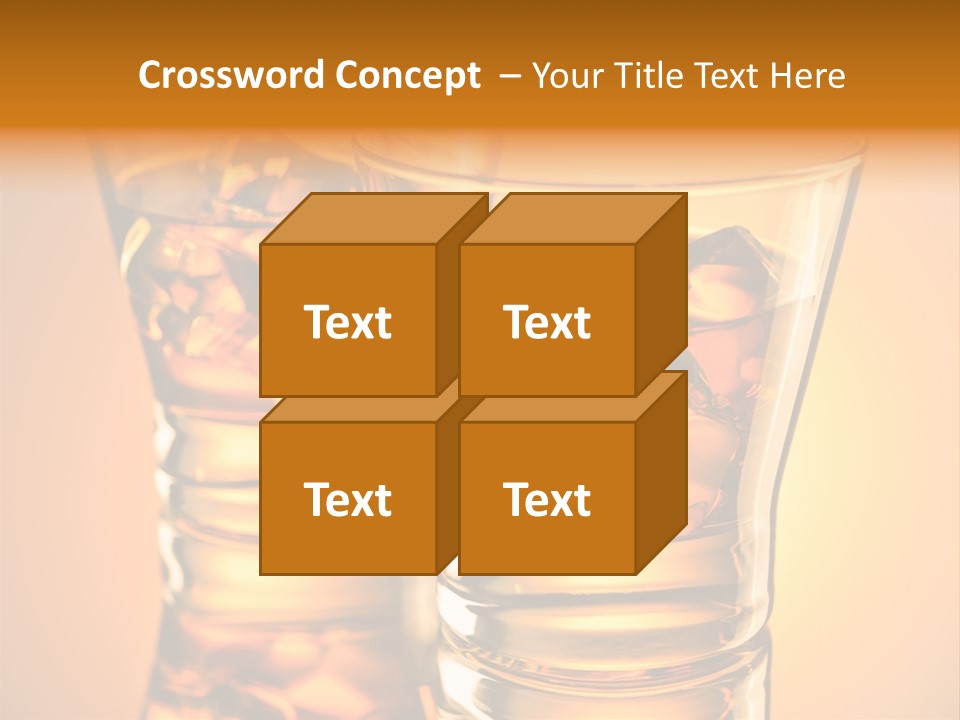 Drink Whiskey Alcohol PowerPoint Template