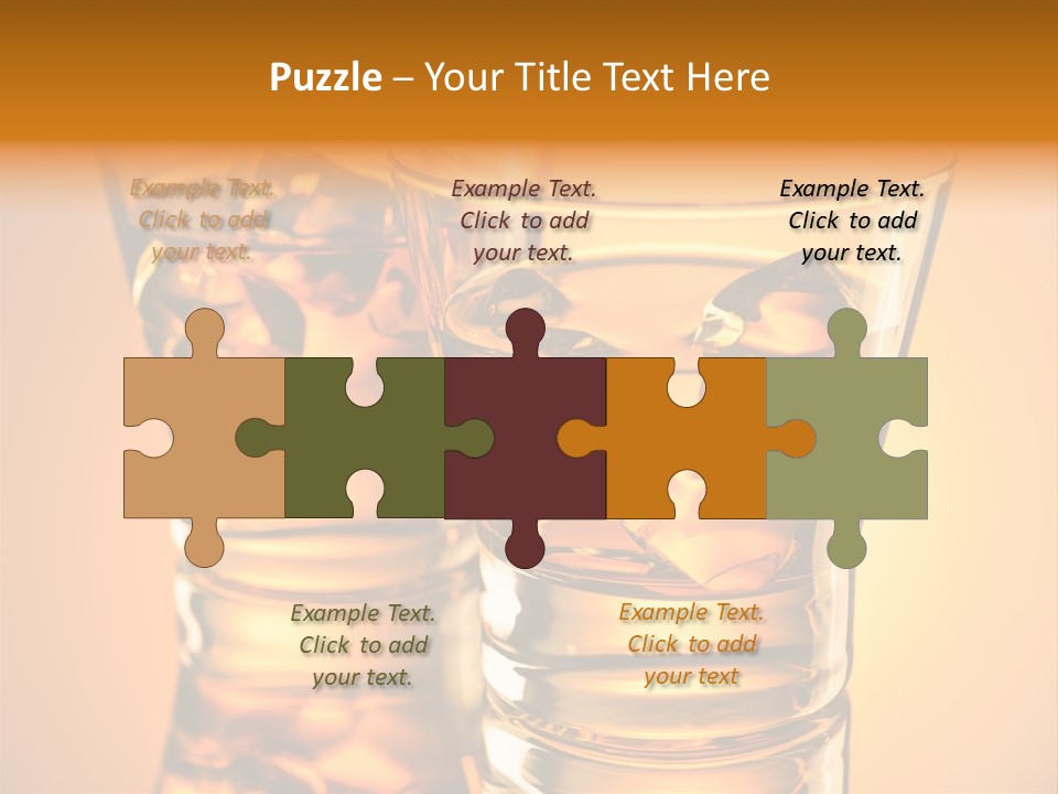 Drink Whiskey Alcohol PowerPoint Template