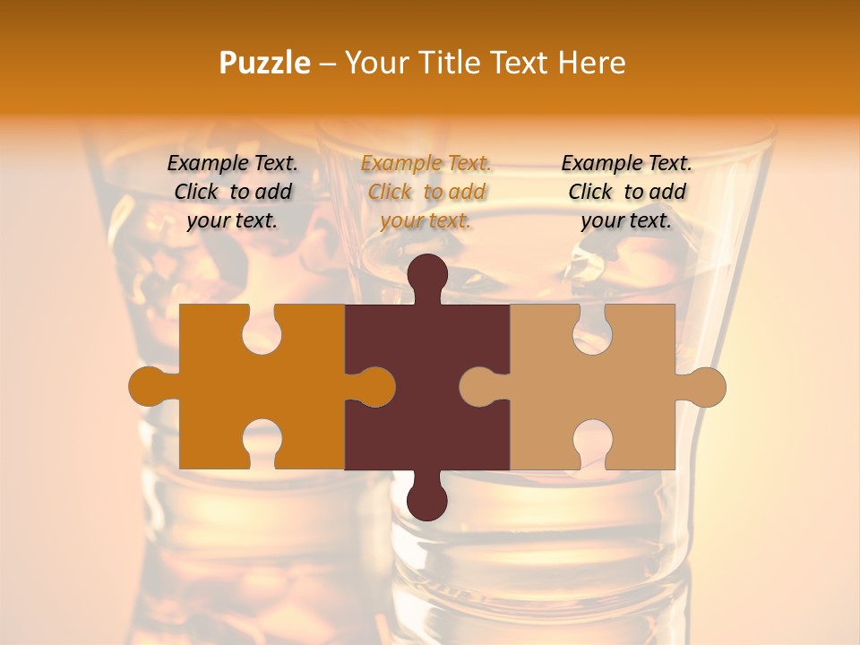 Drink Whiskey Alcohol PowerPoint Template