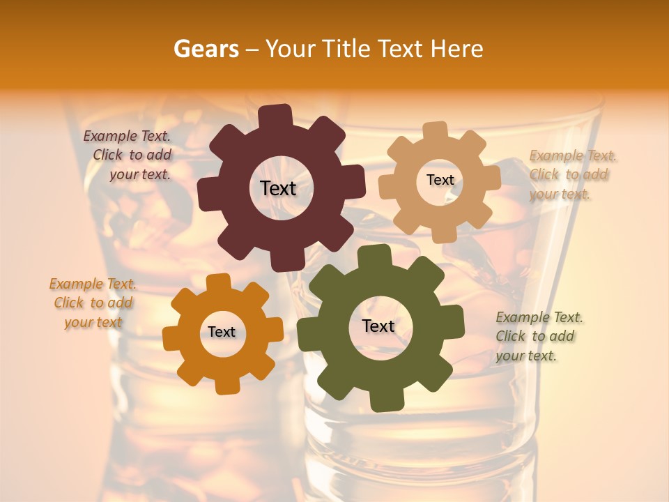 Drink Whiskey Alcohol PowerPoint Template