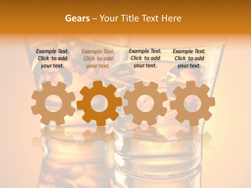 Drink Whiskey Alcohol PowerPoint Template