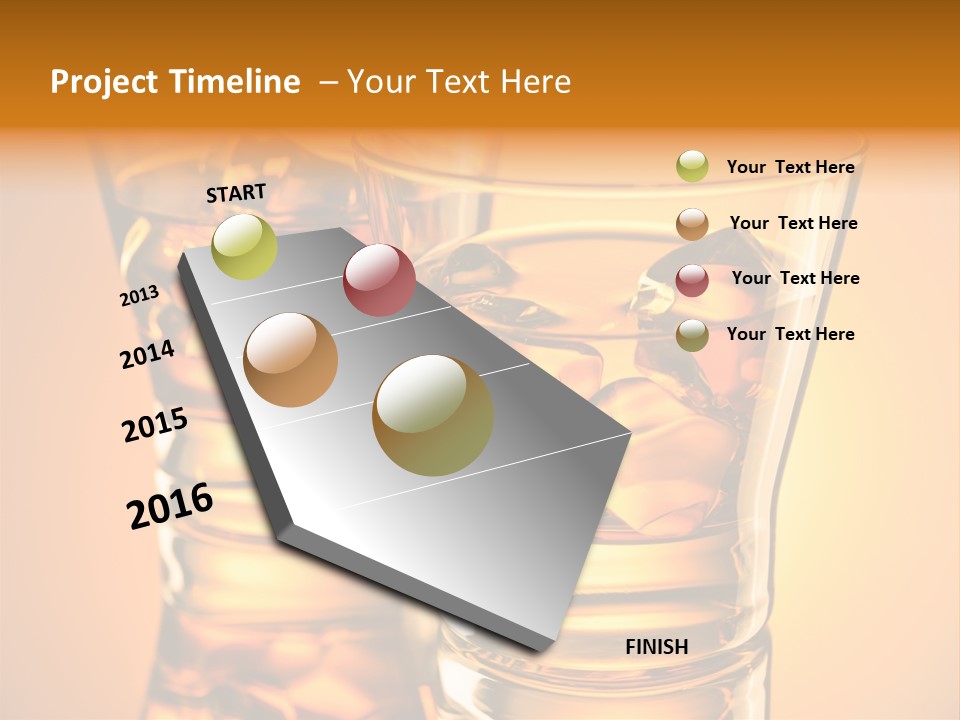 Drink Whiskey Alcohol PowerPoint Template