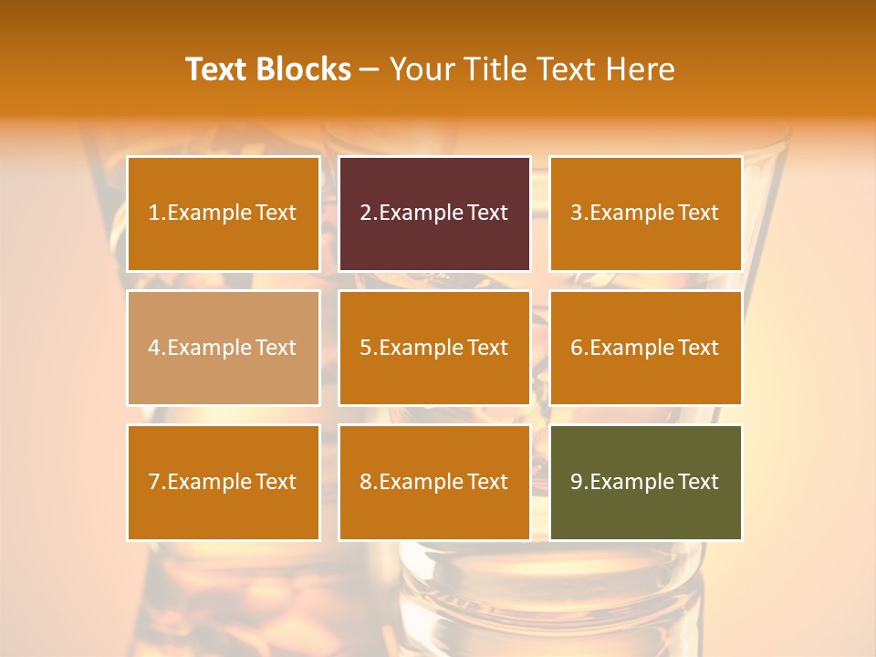 Drink Whiskey Alcohol PowerPoint Template