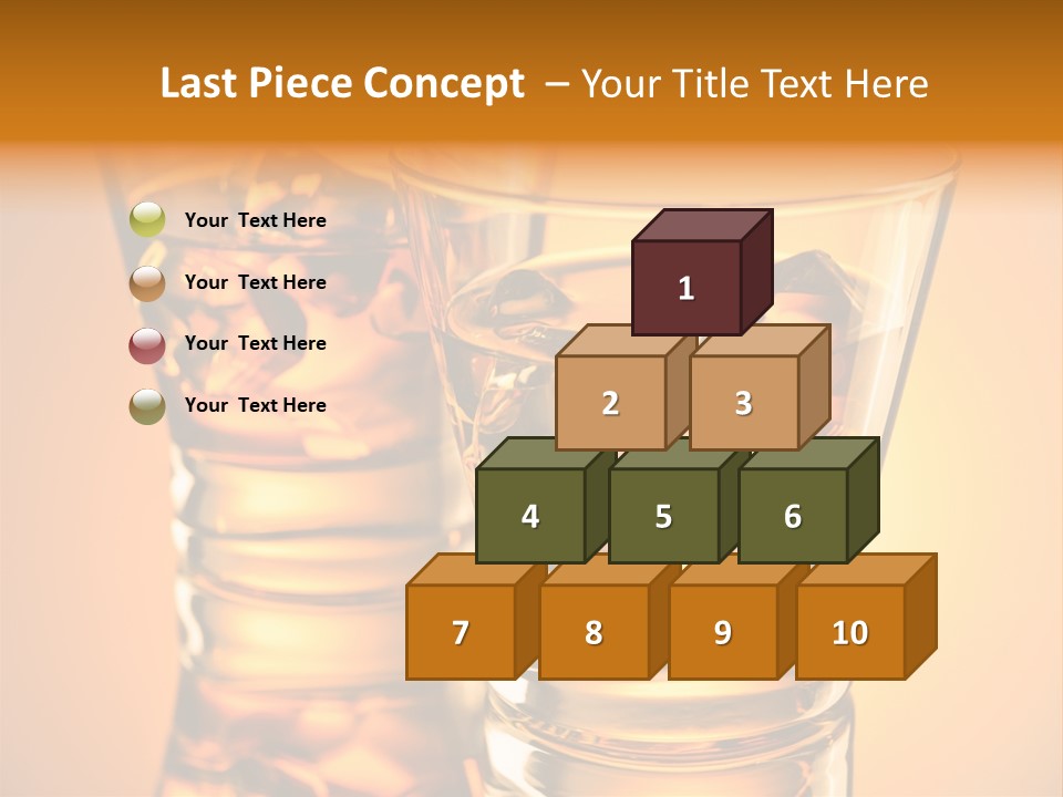 Drink Whiskey Alcohol PowerPoint Template