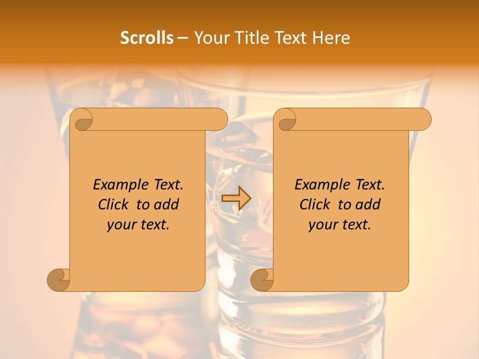 Drink Whiskey Alcohol PowerPoint Template
