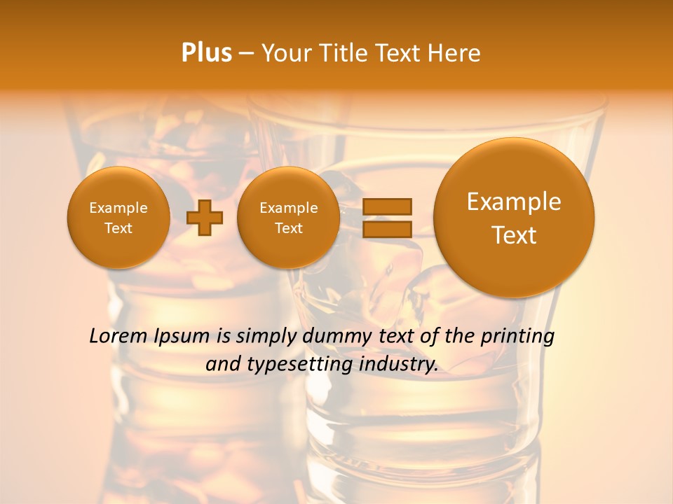 Drink Whiskey Alcohol PowerPoint Template