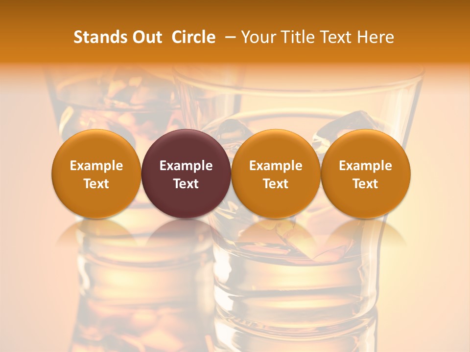 Drink Whiskey Alcohol PowerPoint Template