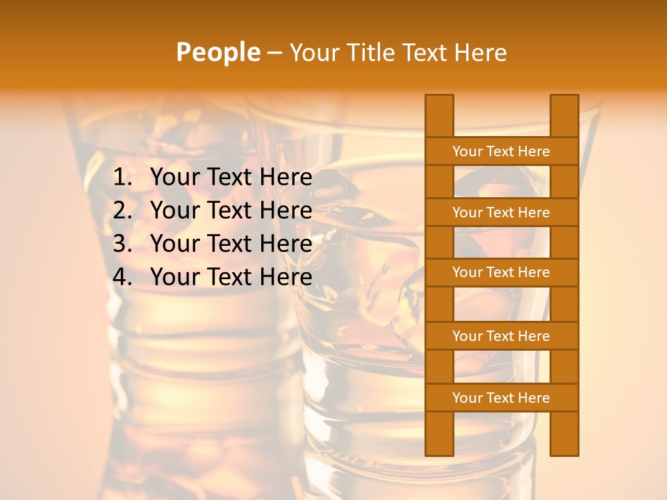 Drink Whiskey Alcohol PowerPoint Template