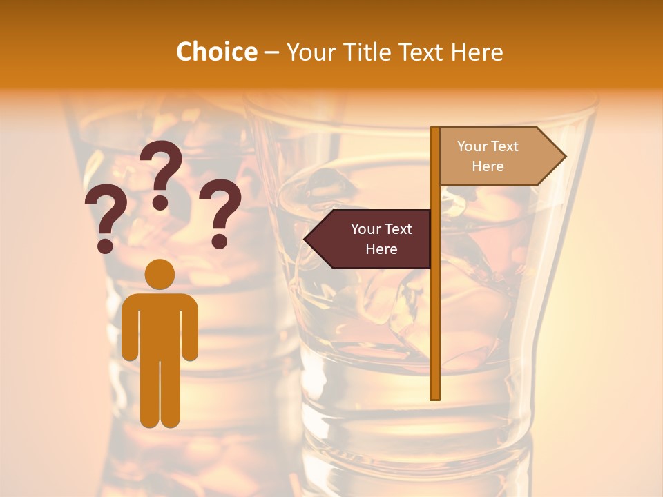Drink Whiskey Alcohol PowerPoint Template
