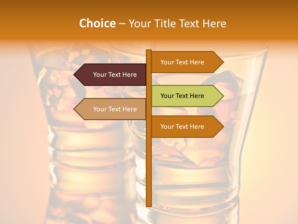 Drink Whiskey Alcohol PowerPoint Template