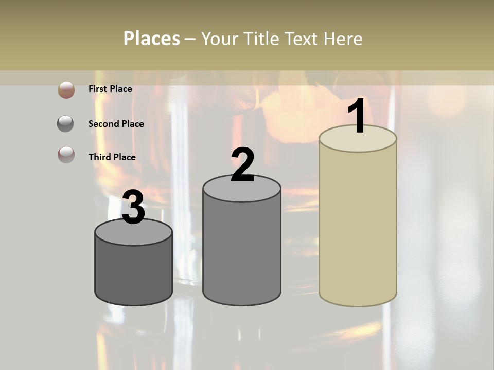 Nobody Yellow Liquid PowerPoint Template