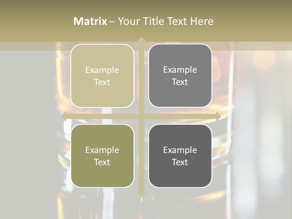 Nobody Yellow Liquid PowerPoint Template