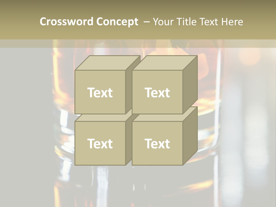 Nobody Yellow Liquid PowerPoint Template