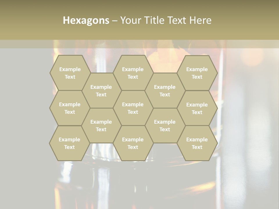 Nobody Yellow Liquid PowerPoint Template