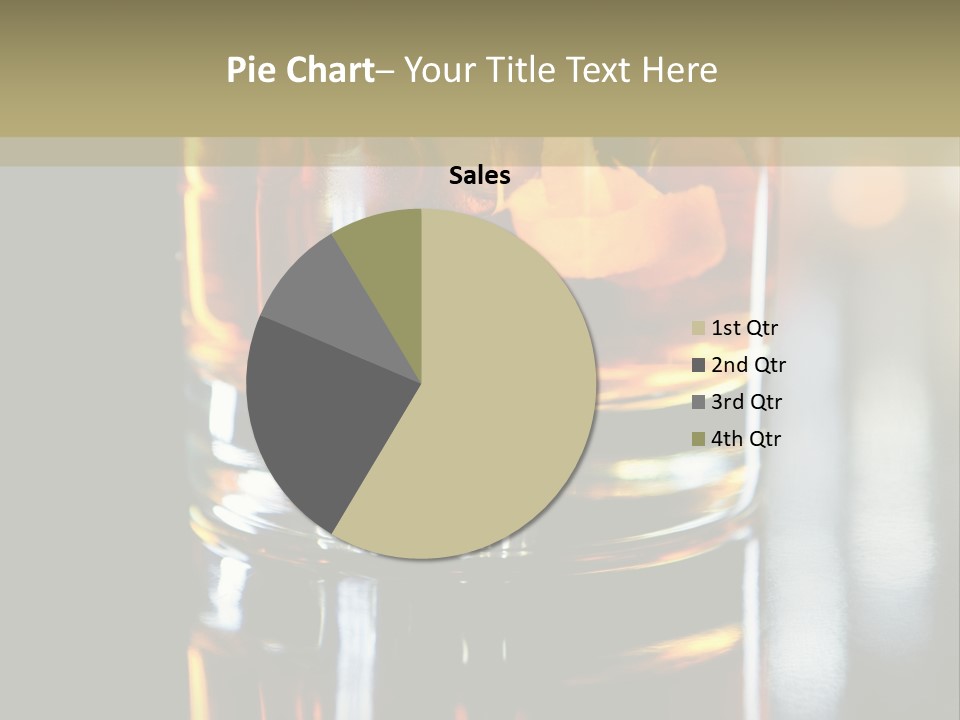 Nobody Yellow Liquid PowerPoint Template