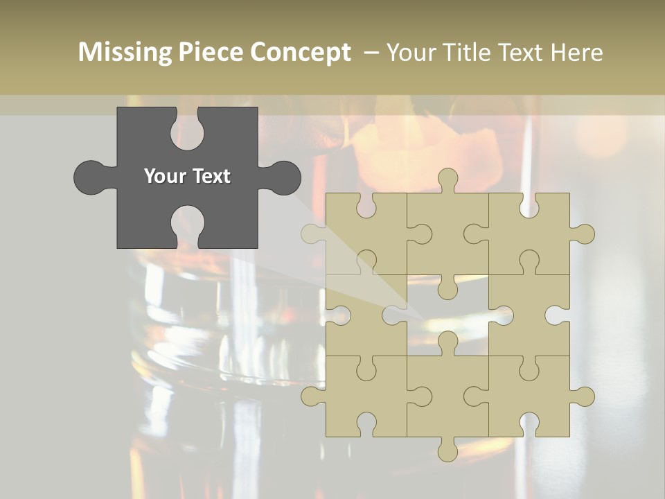 Nobody Yellow Liquid PowerPoint Template