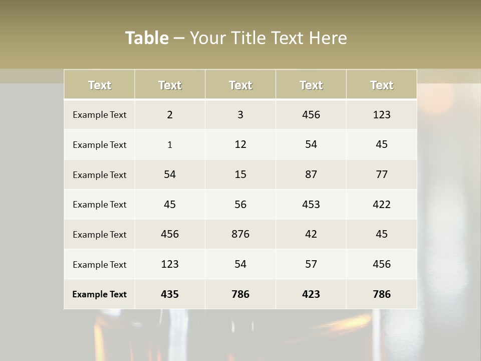 Nobody Yellow Liquid PowerPoint Template