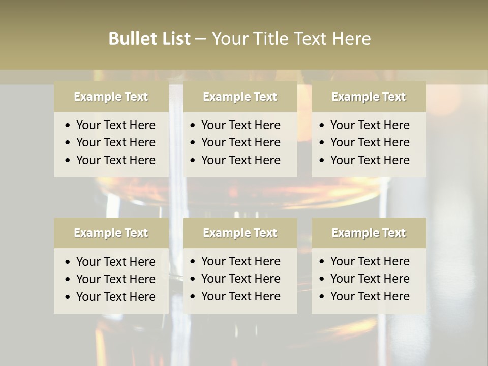 Nobody Yellow Liquid PowerPoint Template