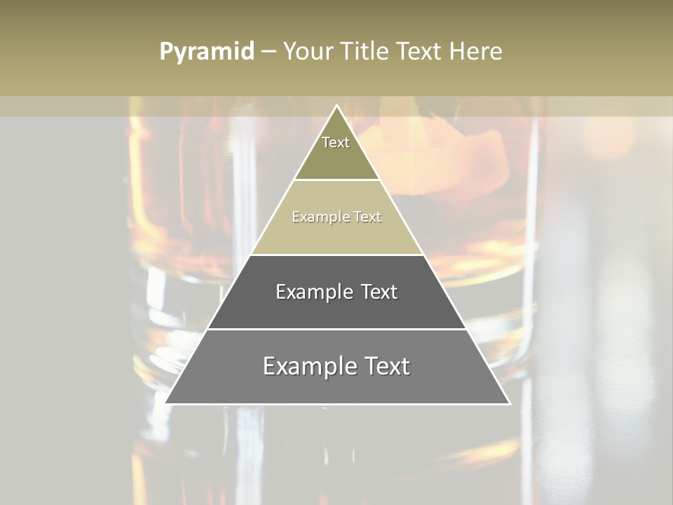Nobody Yellow Liquid PowerPoint Template