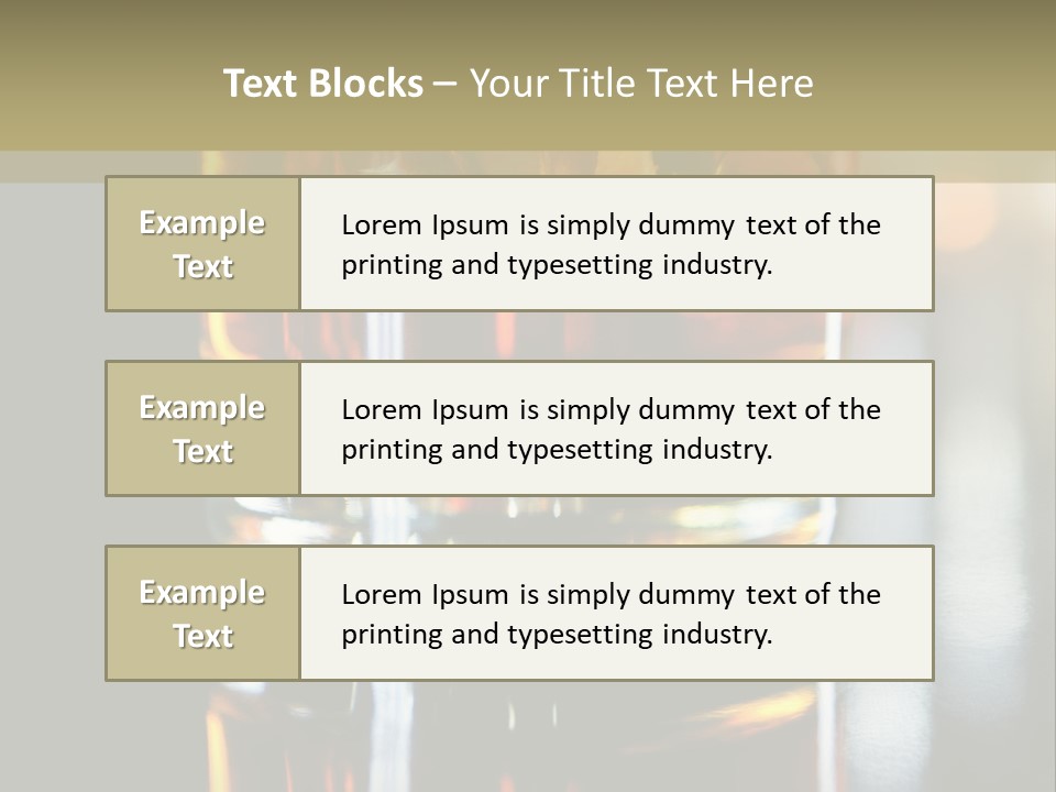 Nobody Yellow Liquid PowerPoint Template