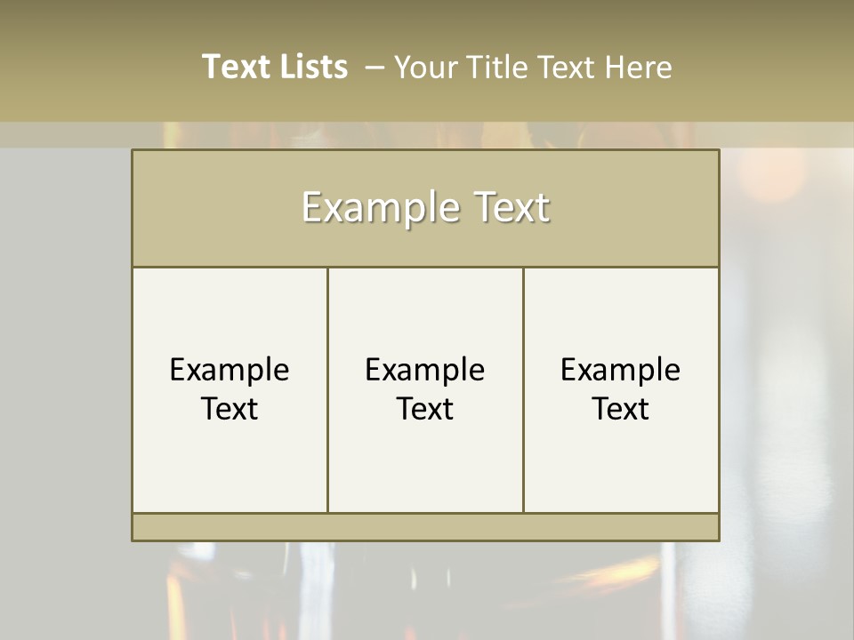 Nobody Yellow Liquid PowerPoint Template