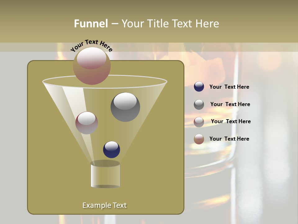 Nobody Yellow Liquid PowerPoint Template